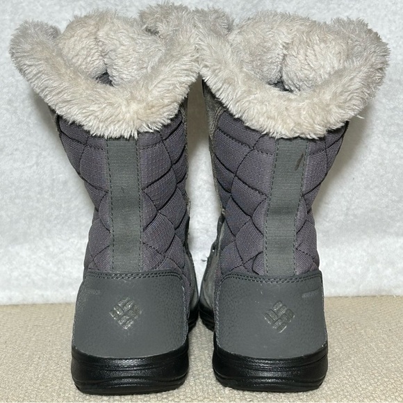 Columbia Womens Ice Maiden lI Grey Winter 200g Insulated Snow Boots Size US 7 - Picture 4 of 11